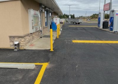 edmonton parking lot paving services - convenience store