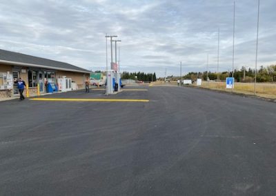 parking lot paving contractor edmonton - completed project