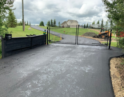 residential paving - centreline paving