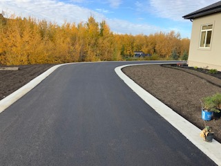 Edmonton Residential paved roadway - Centerline Paving